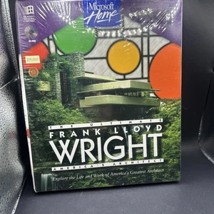 NEW RARE The Ultimate Frank Lloyd Wright MacOS CD-ROM Microsoft Home 1995 SEALED - Picture 1 of 1