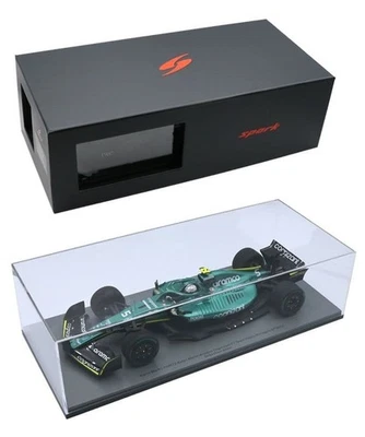SPARK 1/18 Aston Martin F1 AMR22 Vettel #5 2022 Emilia Romagna GP Model - Immagine 1 di 4