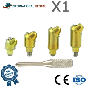 1x Angulated 45° Multi Unit 1.4 Adapter Head Dental Fixture Int Hex 2.42 - Picture 1 of 4