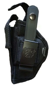 Bulldog Gun Holster For ASTRA A-50 A-60 A-70 A-75 With Built-In Mag Pouch  - Picture 1 of 2