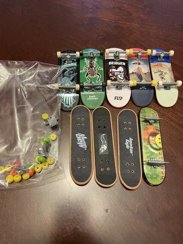 Vintage Tech Deck And Other Finger Boards Lot Rodriquez Berger Cromer Cover