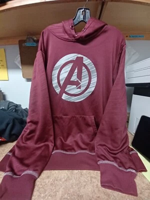 Avengers Age Ultro Maroon Hoodie Mens Sweatshirt  SiE 2XL (50-52) - Image 1 of 4