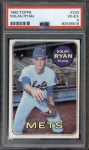 1969 Topps #533 Nolan Ryan PSA 4