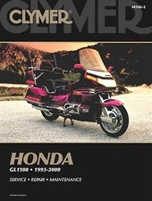 1993-1995 Honda Gl1500 Goldwing Clymer Motorcycle Repair Manual M506