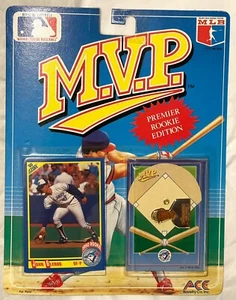 1990 John Olerud M.V.P. MLB Baseball Collectors Pin Series Rookie NIP DEFECTIVE - Picture 1 of 6