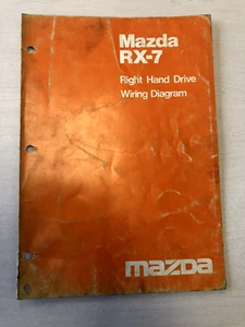 MAZDA RX7 SERIES 2 WIRING DIAGRAM RHD - Picture 1 of 2