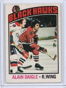 1976-77 Topps OPC #156 Alain Daigle Blackhawks - Bild 1 von 2