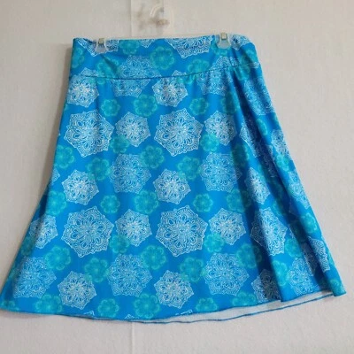 Falda Traquility de Colorado Clothing para mujer falda estampado azul talla grande Foto 1 de 4