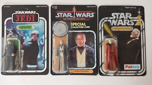 Star Wars Lot de 3 figurines KENNER vintage Re-carded