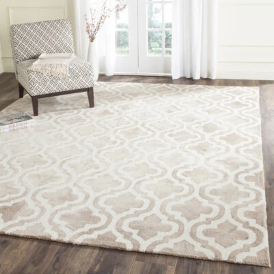 SAFAVIEH Dip Dye DDY537G Handmade Beige / Ivory Rug - Image 1 of 4