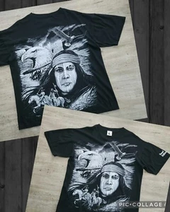 Vintage 90s Native American AOP T-shirt Sz XL Eagle Western American Indian - Picture 1 of 8