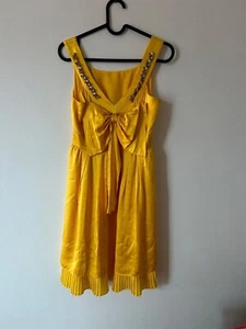 Blugirl.90 cm lunghezza, usato 1 volta, giallo senape, buona vestibilità. XS/S - Foto 1 di 6