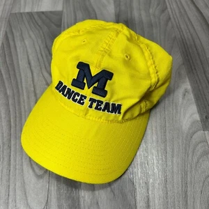 Michigan Wolverines adidas Baseball Hat Kid Yellow Black Embroider Strapback Cap - Picture 1 of 8