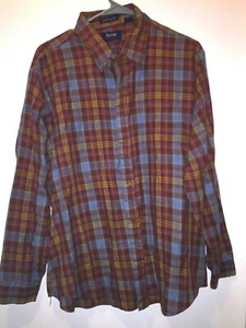 Arrow Button Down Hemd Herren Größe XL Rot, Blau & Gelb Button Down Langarm - Bild 1 von 3
