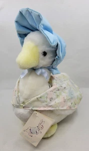 Peter Rabbit Jemima Puddle Duck Eden plush stuffed animal toy Beatrix Potter 9" - Picture 1 of 11