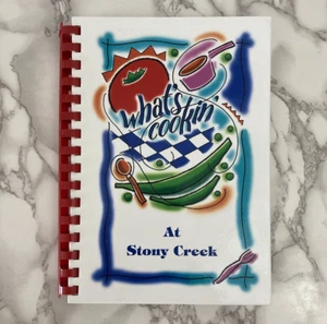 PTO Cookbook 2004 What's Cookin' at Stoney Creek Hardcover Comb Binding School - Imagen 1 de 11