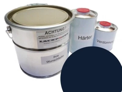 5 Liter Set 2K Autolack für geeignet für BMW 207 Atlantisblau kein Klarlack Lac - Bild 1 von 3