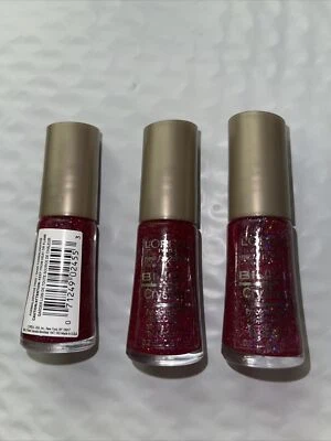 Lote de 3 esmaltes de uñas L'Oreal Precious Effects Bijou Crystals #305 B. Atrevido Foto 1 de 3