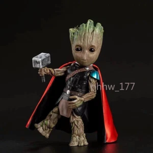 Guardians of The Galaxy Groot Cos Thor Action Figure Adjustable Gift Cute New - Picture 1 of 10