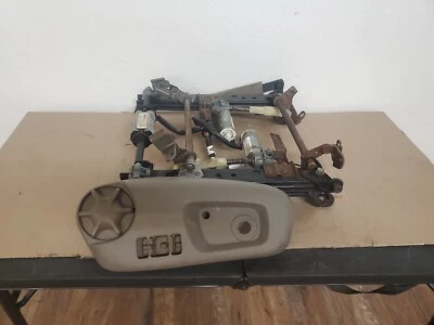 98 99 00 01 02 03 Dodge Durango Asiento Eléctrico Pista Manual Lumbar Gris Driver LH Foto 1 de 4