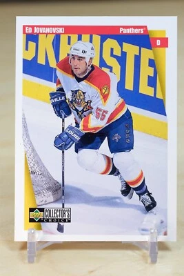 1997-98 UD Collector's Choice Base #101 Ed Jovanovski - Florida Panthers - Image 1 of 2