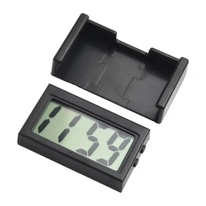 Car Dashboard Digital Clock with Compact & Portable Design and LCD Display - Picture 1 of 16