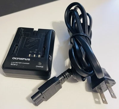 Genuine Olympus Original BCM-2 Charger for Digital SLR Cameras - Image 1 of 4