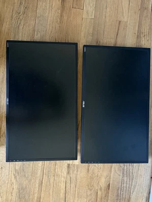 2 ASUS VG245H 24-inch FHD Gaming Monitor 75Hz With 3 arm desk monitor mount - Image 1 of 4