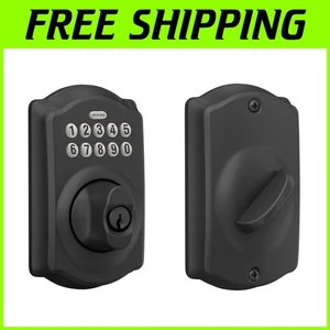 Cerrojo electrónico negro mate, control de aplicaciones - Imagen 1 de 11