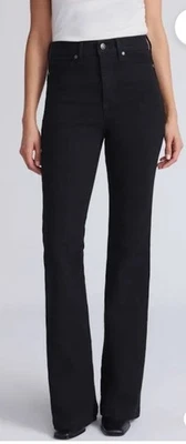 Sofia Jeans by Sofia Vergara Melissa Flare Zip Fly/Size 4 /Black NWT - Image 1 of 2