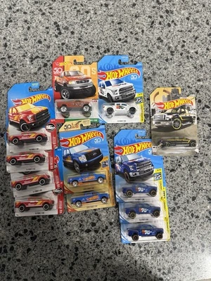 Hot Wheels FORD F-150 (lot of 12) Various Years - Image 1 of 4