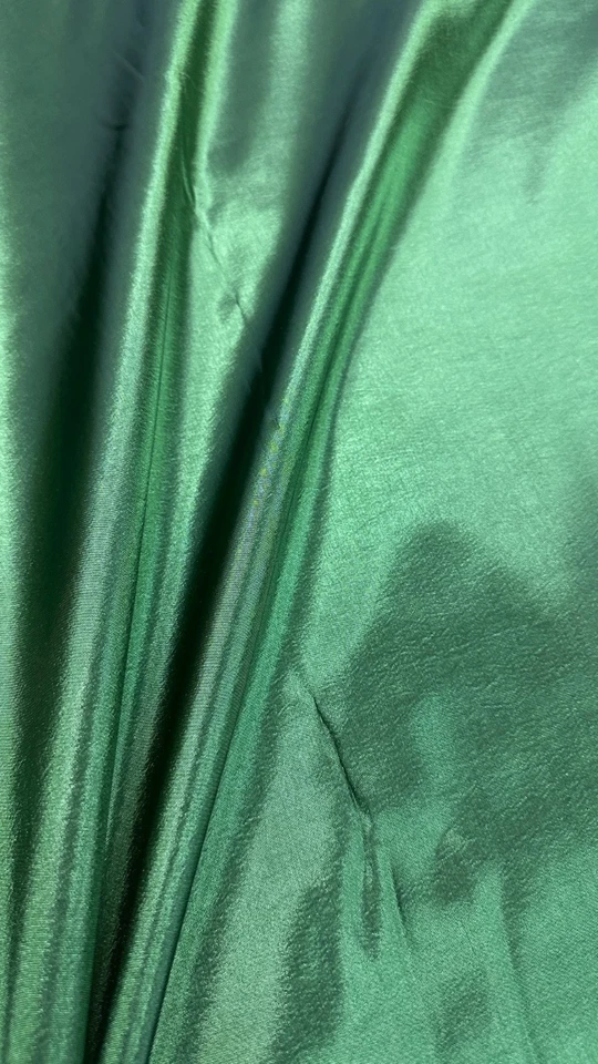 Taffeta Faux Silk Fabric Material BTY 60"W Wedding Bridesmaid Dress Drape Cloths - Image 1 of 1