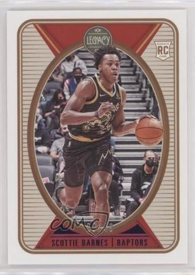 2021-22 Panini Chronicles Legacy Purple /49 Scottie Barnes #192 Rookie RC - Image 1 of 2