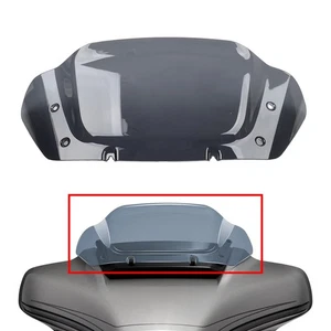 1x 10'' Windschutzscheibe Für Harley Touring CVO Street Glide 2023-24 Rauch - Picture 1 of 10