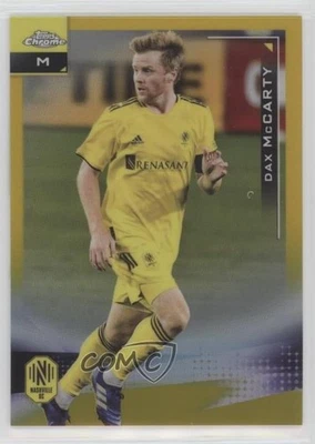 2021 Topps Chrome MLS Gold Refractor /50 Dax McCarty #88 - Image 1 of 2