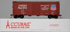 HO Accurail 40' AAR Steel Boxcar Union Pacific #192364 Built Up - Picture 1 of 4