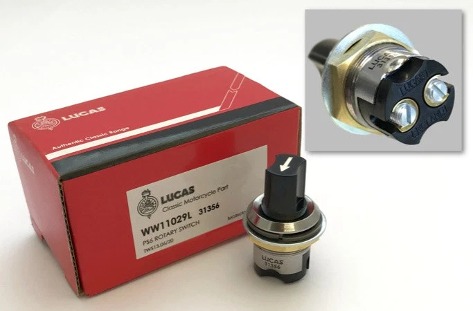 Lucas PS6 Rotary Switch 31356 – BSA B25T, B50T Victor (1971-) - Image 1 of 1