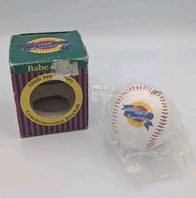 100th Anniversary 1895-1995 Babe Ruth Signed Baseball Commemorative Edition * - Image 1 of 4