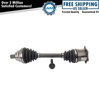 Front CV Axle Shaft Assembly Fits 12-15 Volkswagen Passat 10-15 Jetta Golf - Image 1 of 4