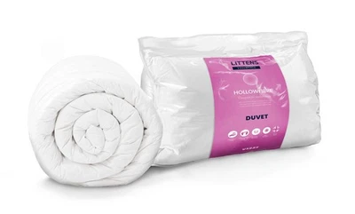 LITTENS Essentials Easy Care Non-Allergy Hollowfibre Duvet Quilt, Warm, Cool