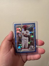 Jordan Walker 2020 Bowman Draft Saphire