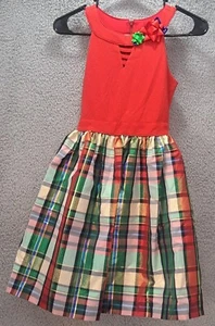 Bonnie Jean Mädchen festliches Weihnachtsgeschenk Fit & Flare fantasievolles Kleid Gr. 14 - Bild 1 von 7