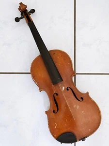 Antike Geige Violine 19. bis 20. Jahrhundert Reparaturbedürftig - Bild 1 von 21