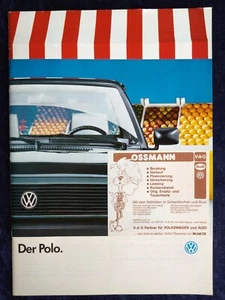 VW Polo II 86C Prospekt von 1.1989  Steilheck und Coupe auch Polo GT   OSSMANN - Bild 1 von 10