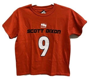 Indycar Scott Dixon 9 T-Shirt Jugend Größe Small (8-10) rot - Bild 1 von 4