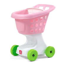 Step2 Little Helper's Shopping Cart Kids Pink Grocery Cart