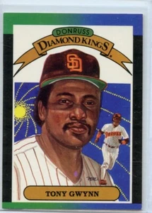 1989 Donruss Diamond Kings Tony Gwynn San Diego Padres #6 🚀😳💥 Mint - Picture 1 of 2