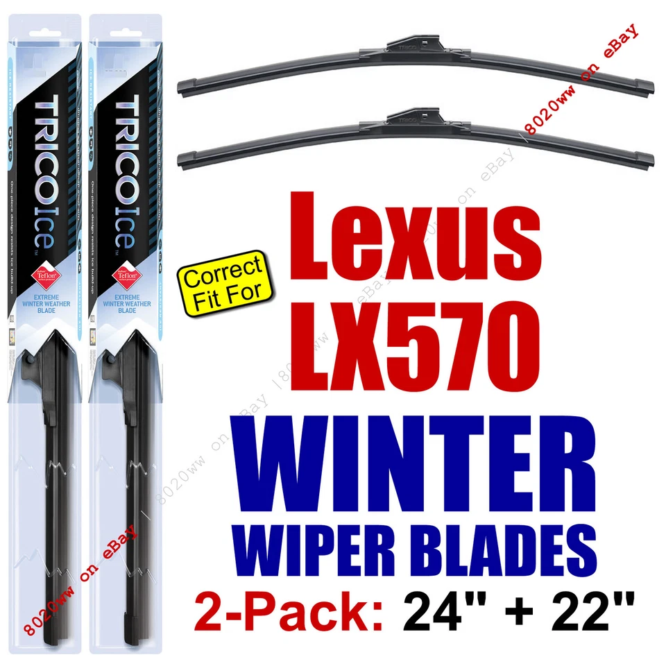 WINTER Wipers 2pk Super-Premium fit 2008+ Lexus LX570 LX 570 - 35240/220 - Изображение 1 из 1