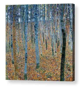 Beech Grove Gustav Klimt Canvas Art Repro 10"x10", 16"x16", 20"x20", 24"x24 - Picture 1 of 4