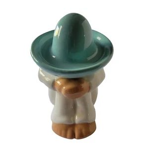 Vintage Siesta Hombre Ceramic Figurine 10" Tall Hand Painted - Picture 1 of 14